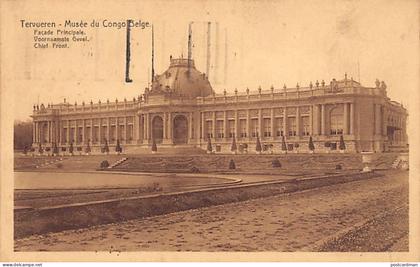 Congo Belge - Le façade principale du Musée du Congo Belge à Tervueren (Belgique)