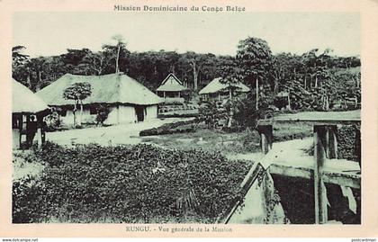 Congo Belge - RUNGU - Vue générale de la Mission - Ed. Mission Dominicaine du Congo Belge