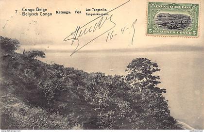 Congo Kinshasa - KATANGA - Lac Tanganyka - Entier Postal 5 Centimes - Ed. Congo Belge 7