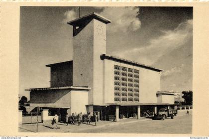 belgian congo, LEOPOLDVILLE KINSHASA, Railway Station (1950s) Postcard