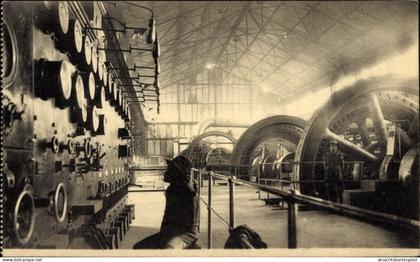 CPA Lubumbashi Elisabethville Belgisch Kongo, Metallurgische Fabrik