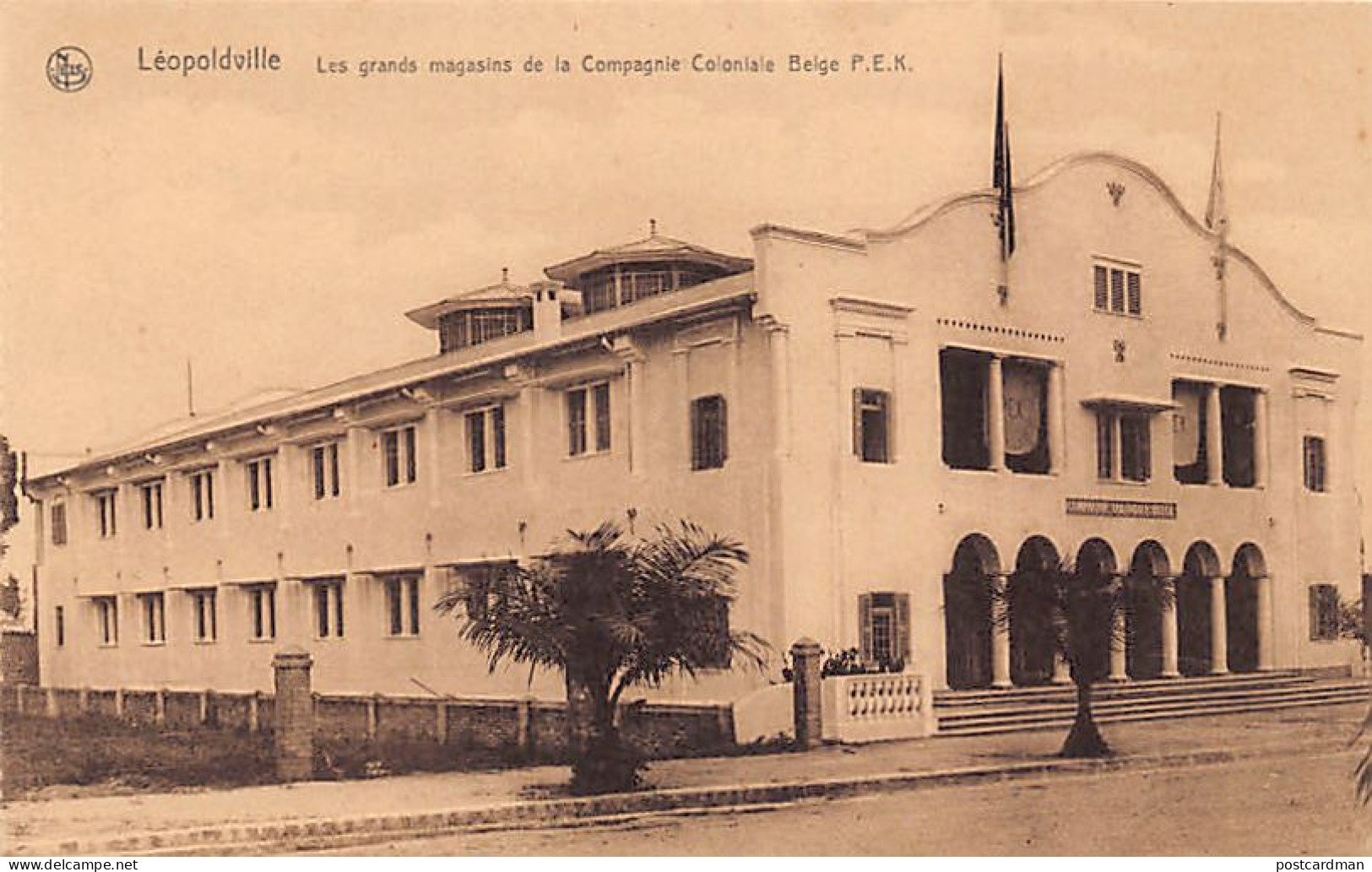 Congo - KINSHASA - Les grands magasins de la Compagnie Coloniale Belge P.E.K. - Ed. Ern. Thill