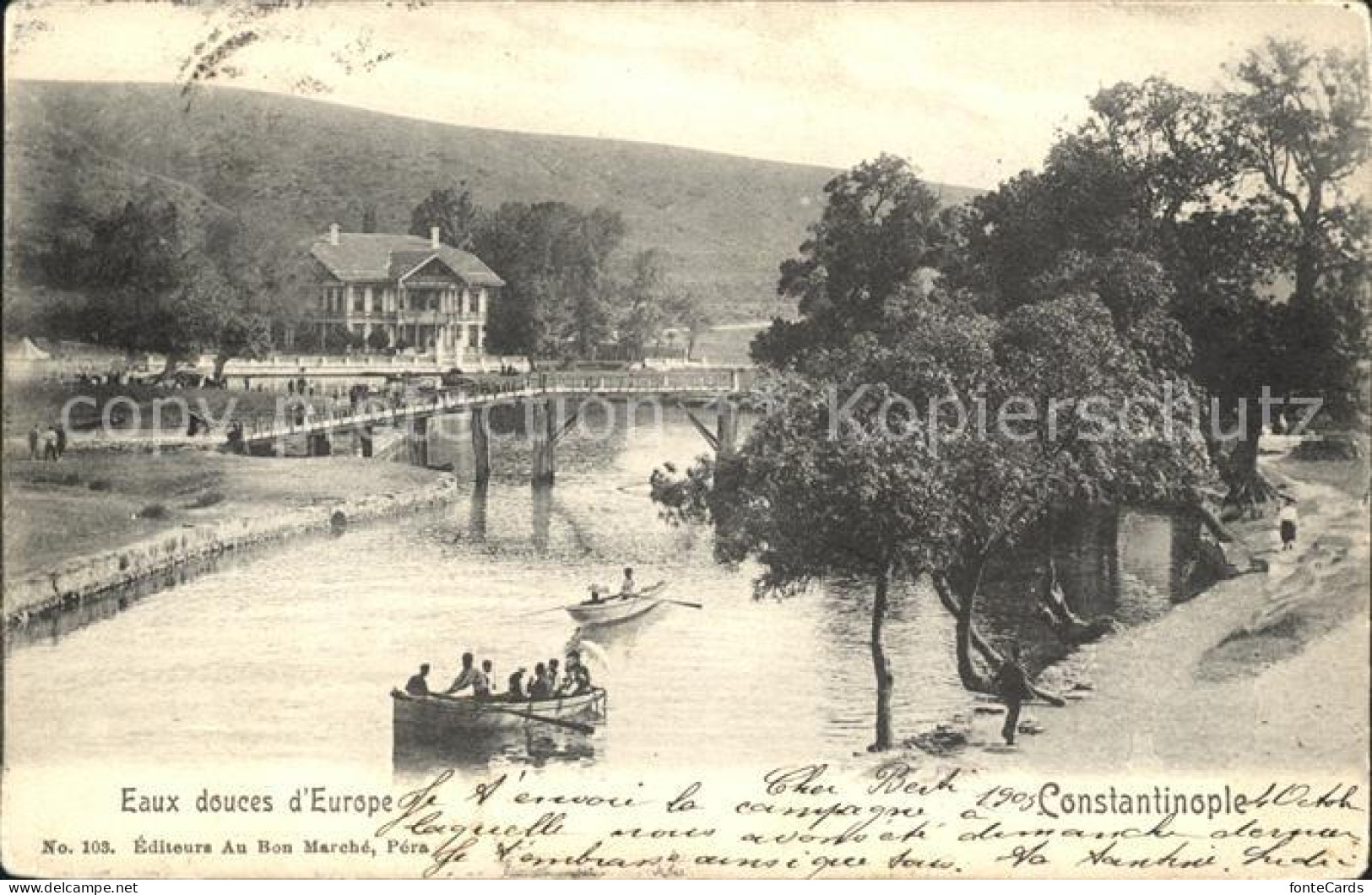 Constantinople Eaux douces d Europe