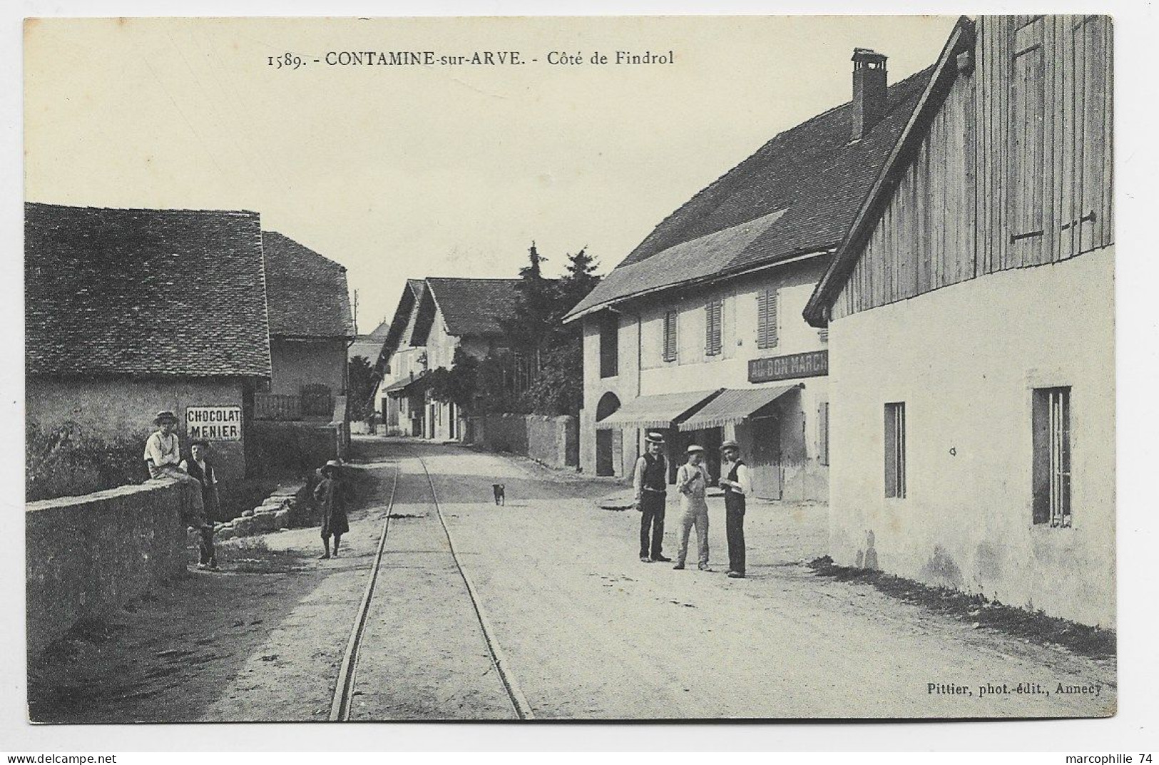 CONTAMINE SUR ARVE COTE DE FINDROL PITTIER 1589