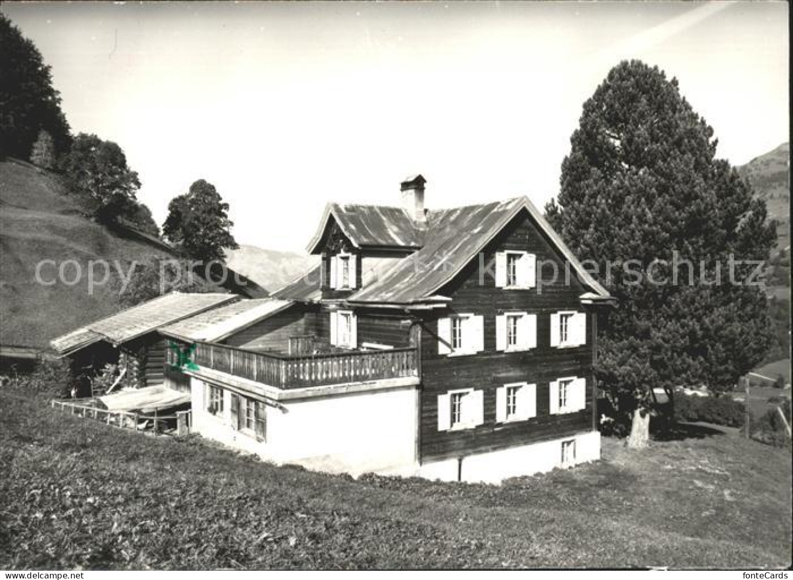 Conters Praettigau Ferienhaus und Pension Galmand