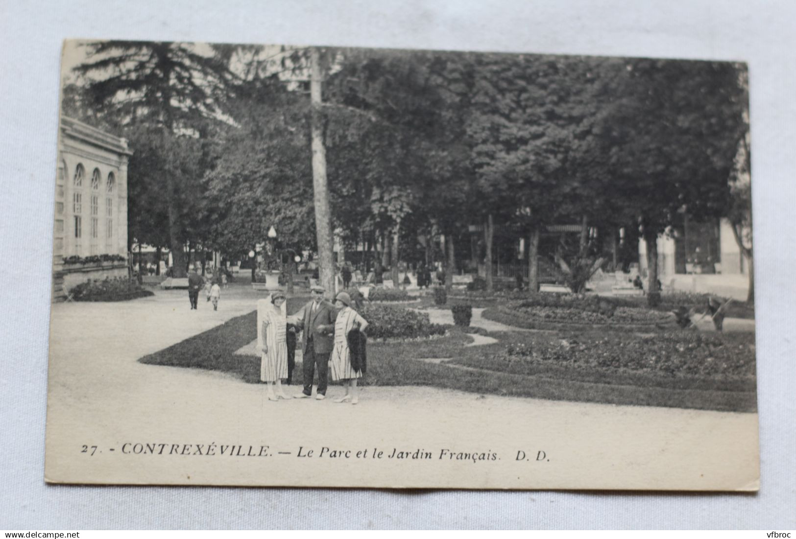 Contrexeville, la parc et le jardin Français, Vosges 88