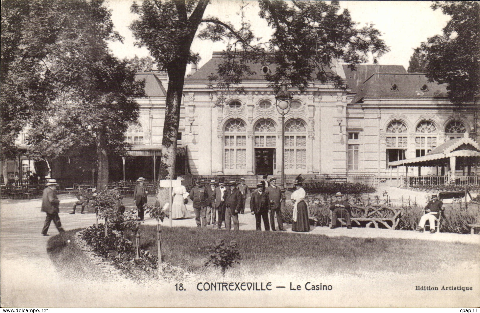 Contrexeville - Le Casino - CPA