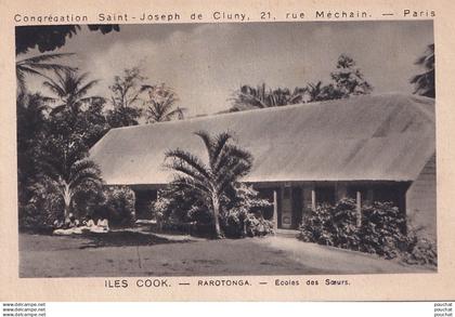 V9- ILES  COOK - RAROTONGA - ECOLES  DES  SOEURS  - ( 2 SCANS )