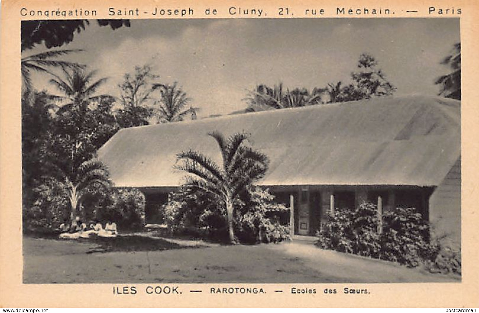 Cook Islands - RAROTONGA - The Sisters of Cluny's School - Publ. Congregation of Saint-Joseph de Cluny (France)