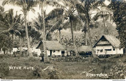 Cook Islands Rarotonga Native Huts ed Hopkins