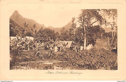 Cook Islands - RAROTONGA - Tiriara Lake - REAL PHOTO - Publ. G. R. Crummer