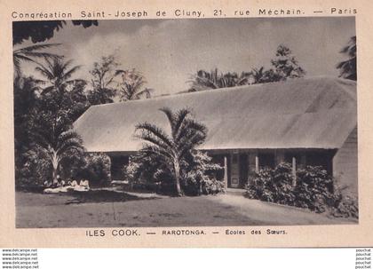 V9- ILES  COOK - RAROTONGA - ECOLES  DES  SOEURS  - ( 2 SCANS )