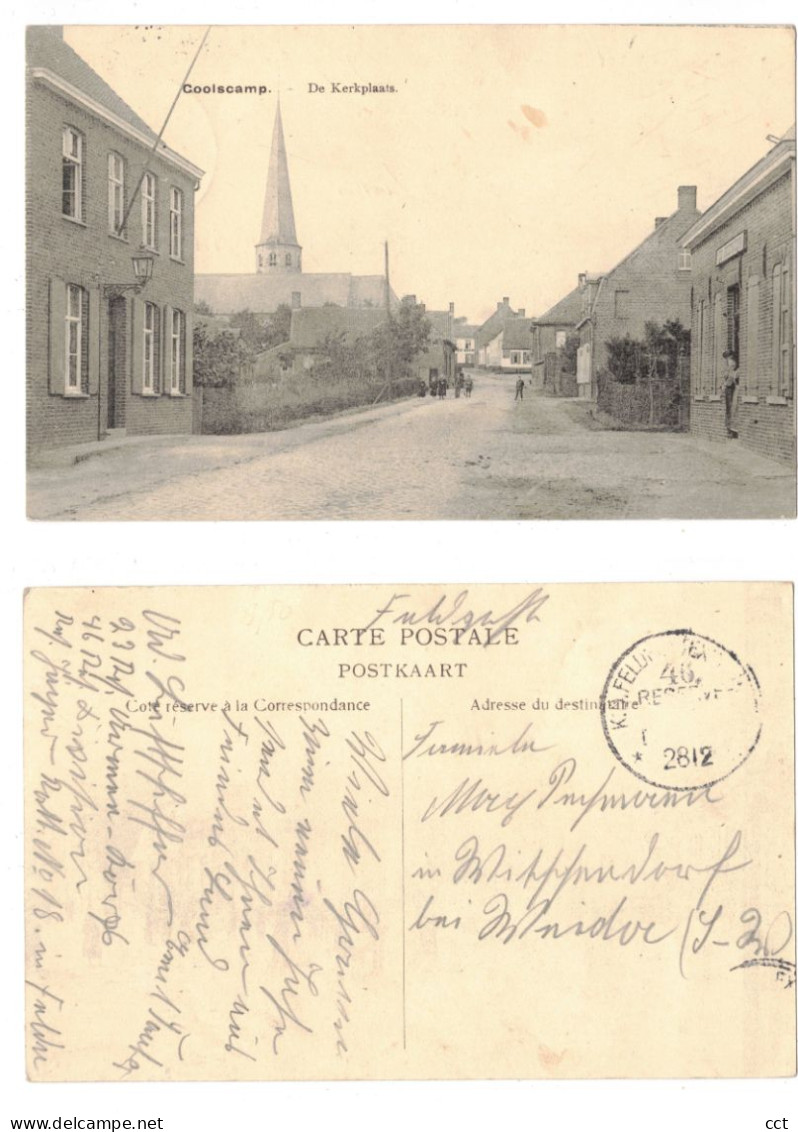 Coolscamp  Ardooie  De Kerkplaats   FELDPOST