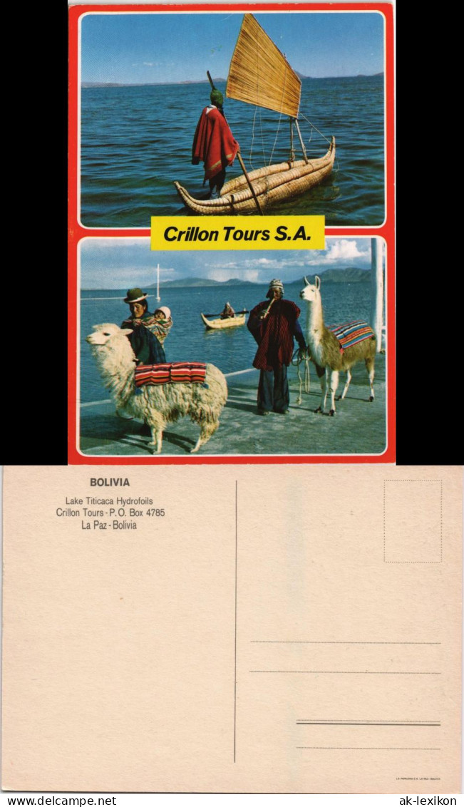 Copacabana (Bolivien) Lake Titicaca Hydrofoils Bolivia Bolivien 1975