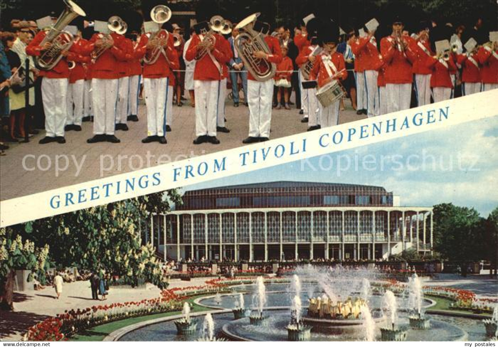 Copenhagen Kobenhavn The Tivoli Guard Concert Hall in Tivoli