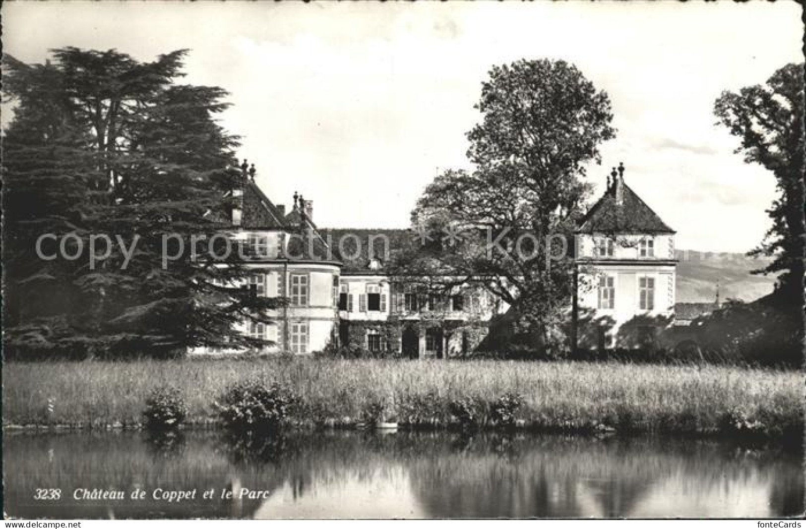 Coppet Chateau de Coppet et le Parc