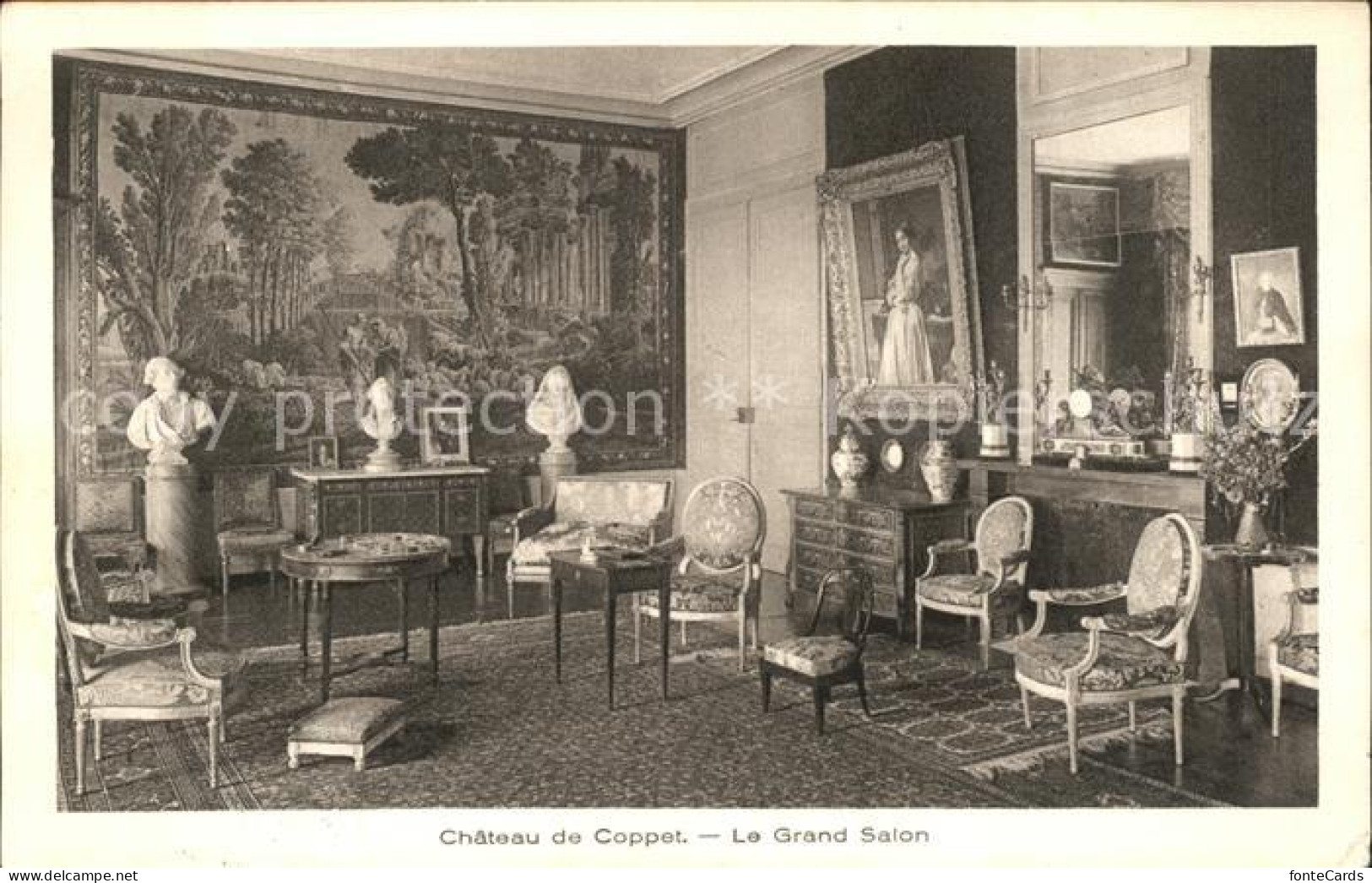 Coppet Chateau de Coppet Le Grand Salon