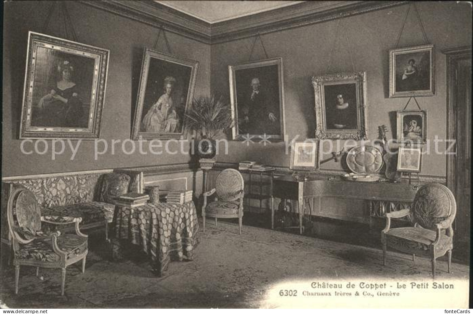 Coppet Chateau de Coppet Le Petit Salon