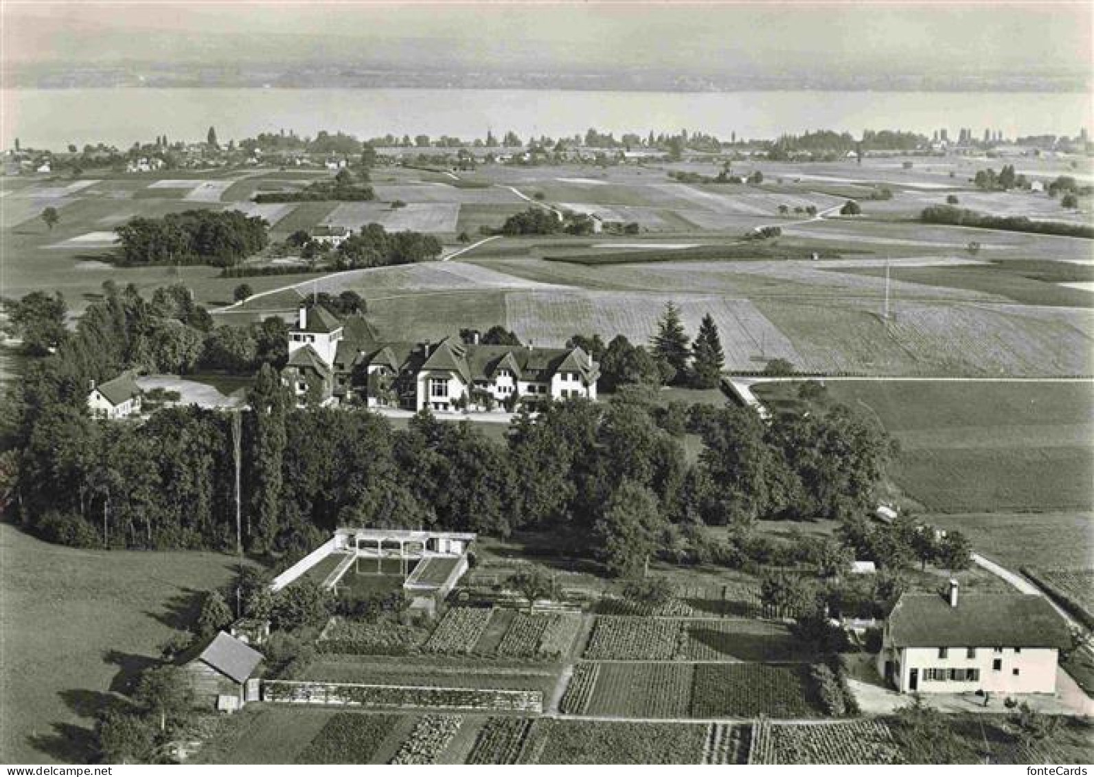 Coppet VD La Chataigneraie Vue aerienne