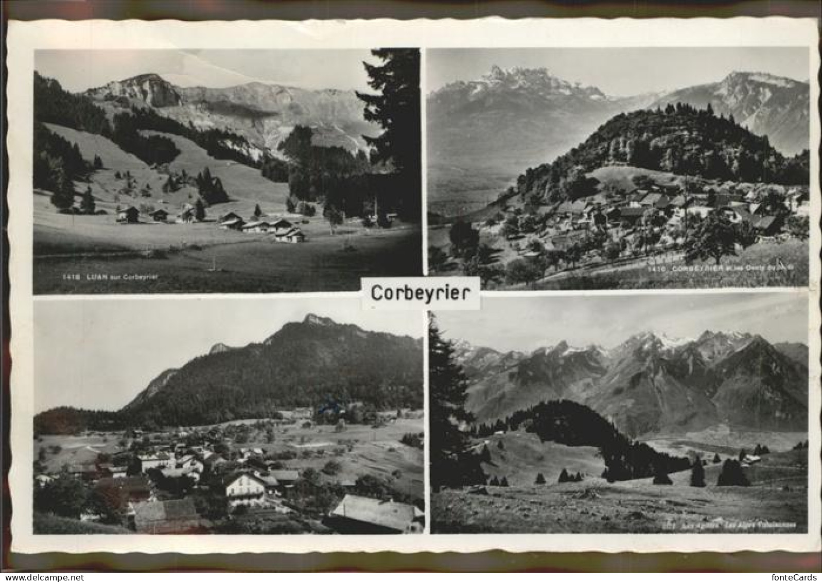 Corbeyrier Teilansichten