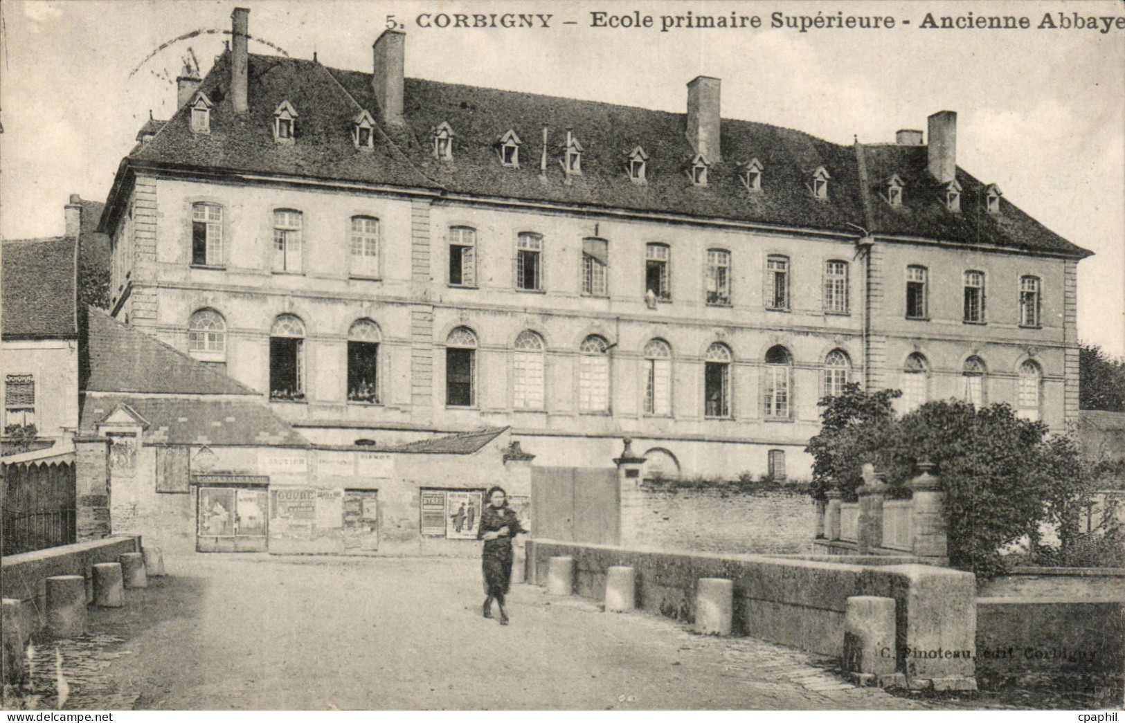 Corbigny - Ecole Primaire Superieure - Ancienne Abbaye - CPA