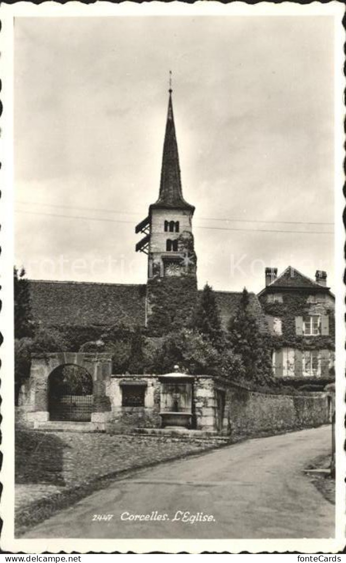 Corcelles NE Eglise Kirche