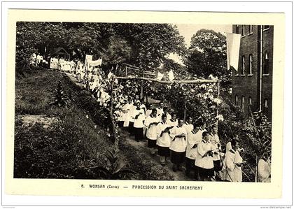 WONSAN - Procession de Saint Sacrement