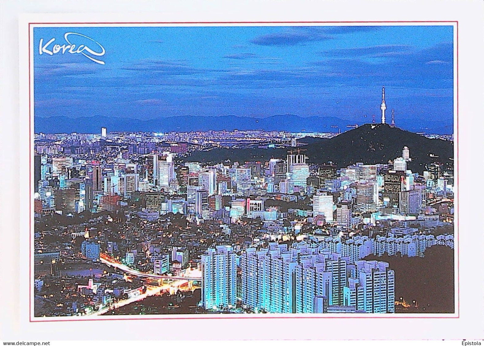 ► Corée du Sud Seoul at night