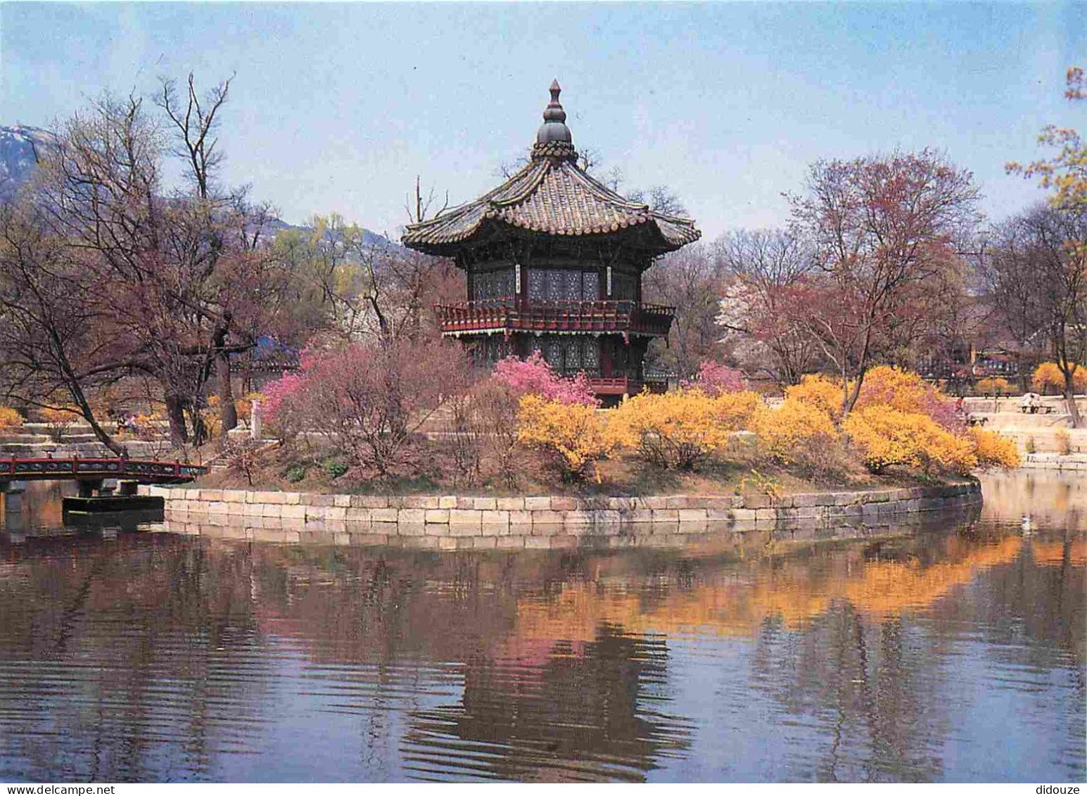 Corée du Sud - Séoul - Hyangwon Pavilion in Kyongbok Palace - CPM - Voir Scans Recto-Verso