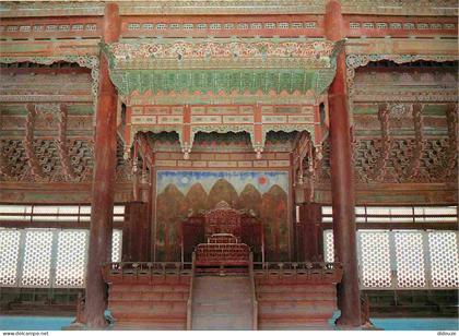 Corée du Sud - Séoul - The Thron in Kunjougjon at Kyogbokkung Palace - CPM - Voir Scans Recto-Verso