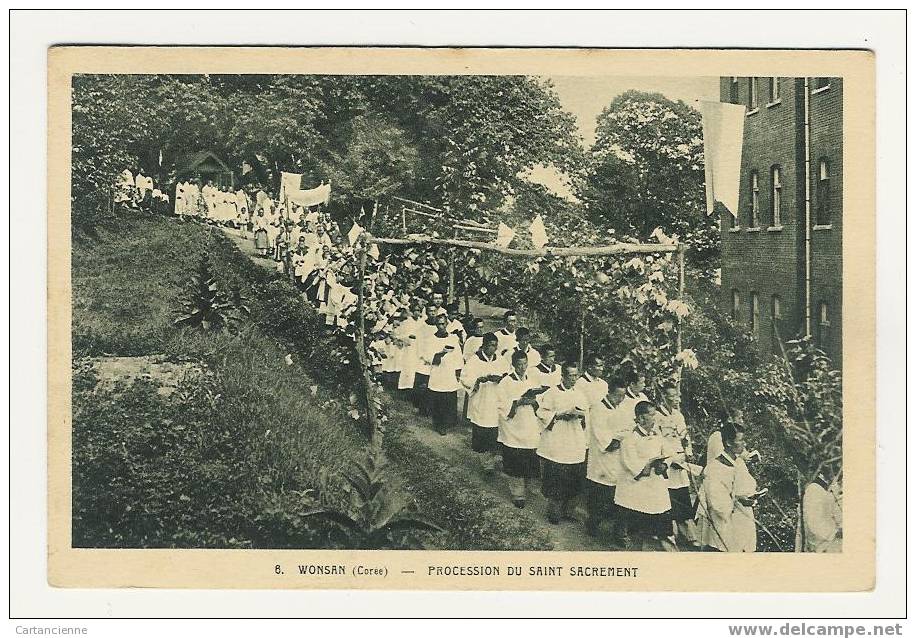 COREE - KOREA - WONSAN - Procession