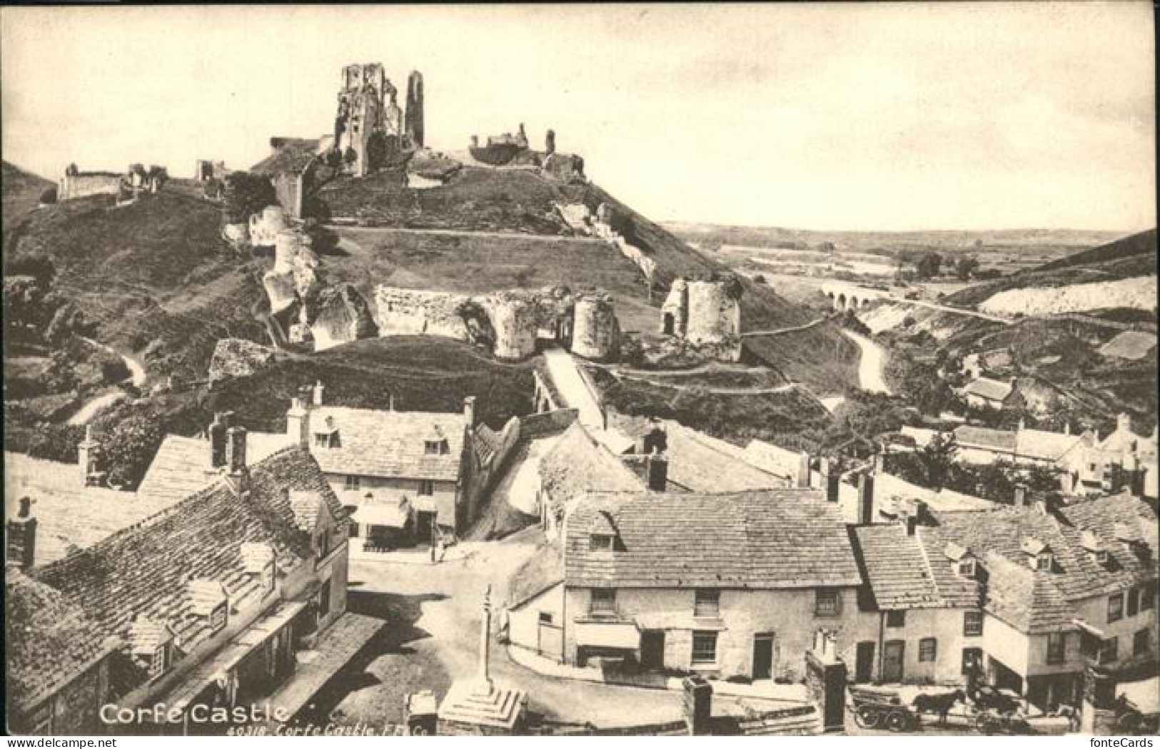 Corfe Dorset Castle