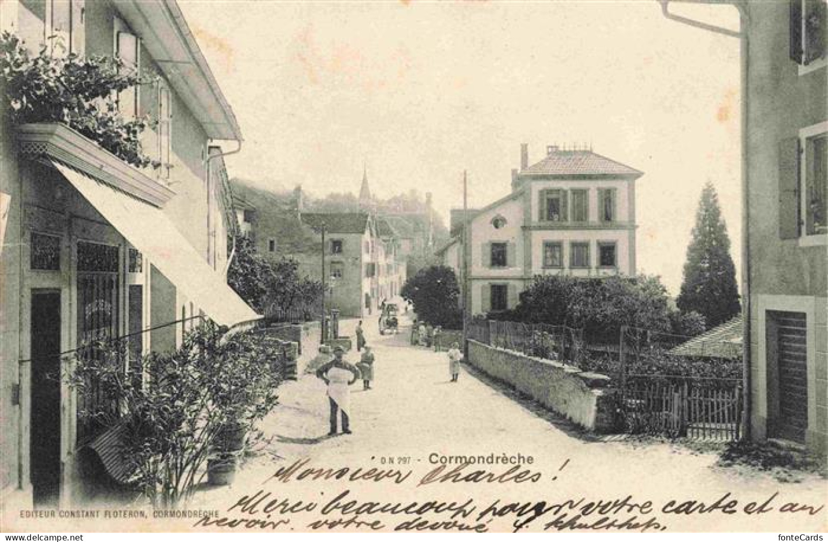 Cormondreche NE Partie im Ortszentrum