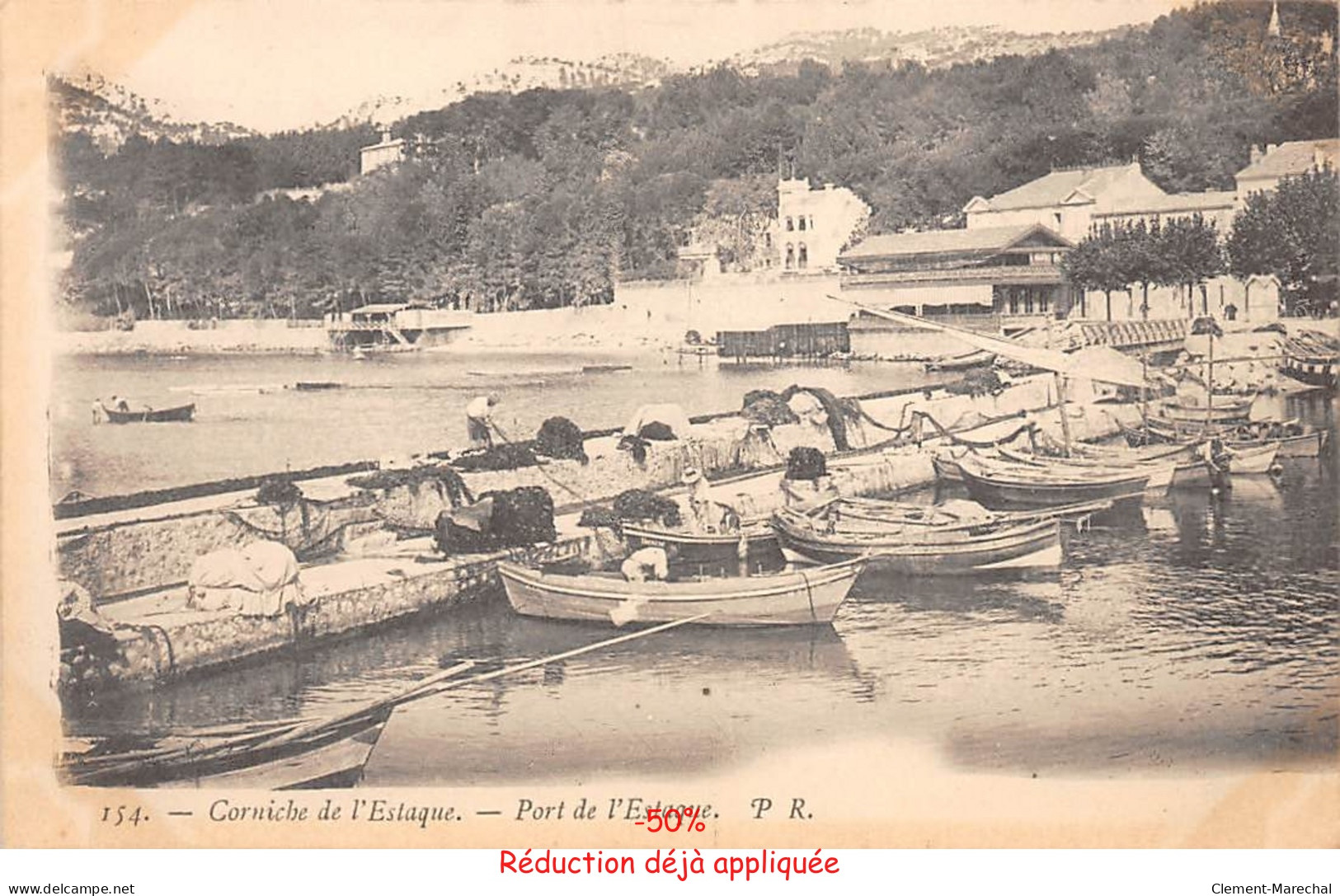 Corniche de L'ESTAQUE - Port de l'Estaque - Très bon état