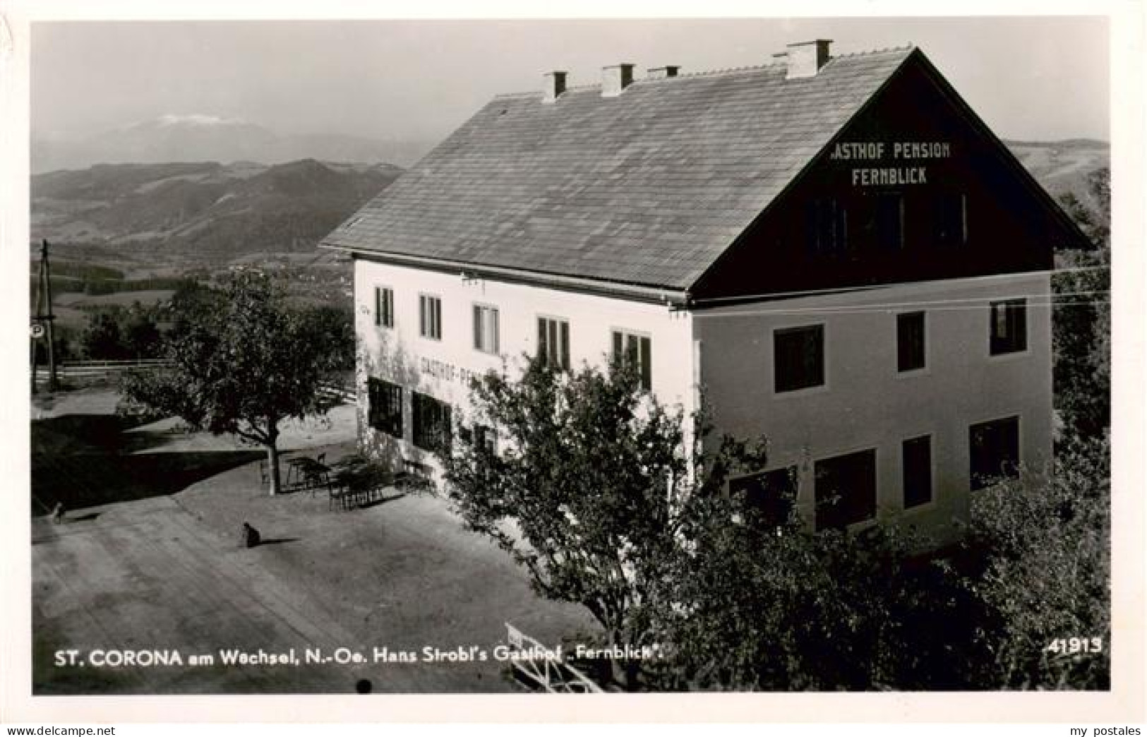 Corona Wechsel St Gasthof-Pension-Fernblick Bergpanorama Wechsel Alpenvorland Ta