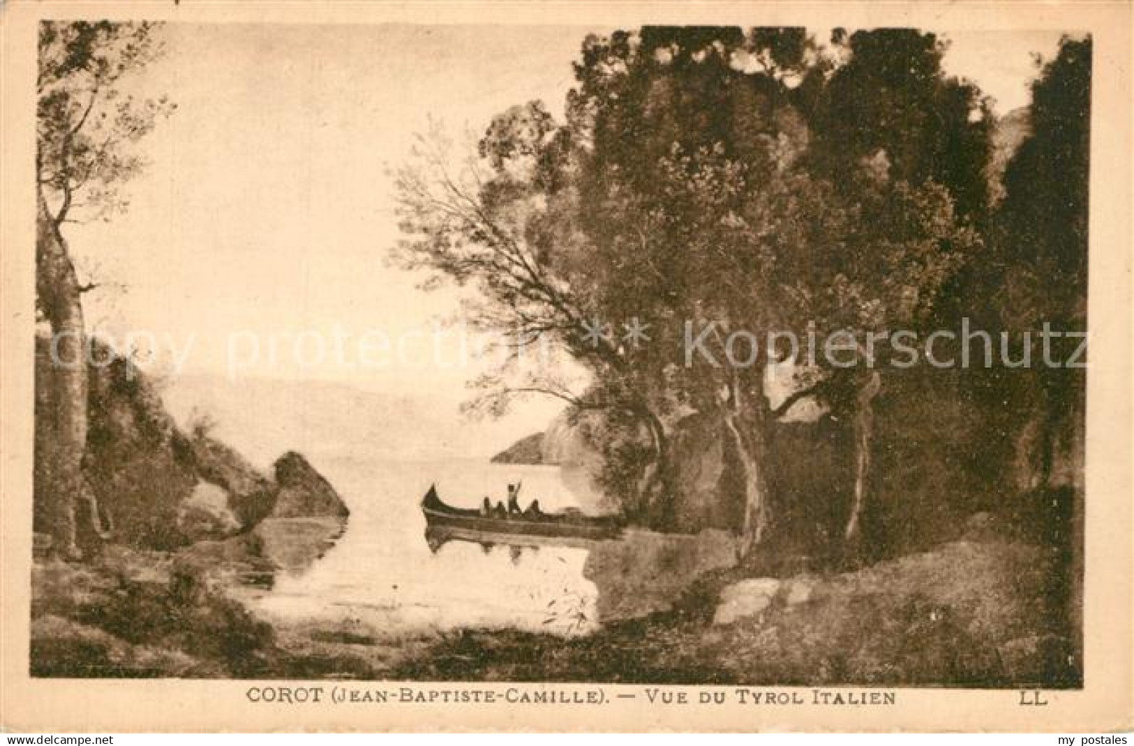 Corot Vue du Tyrol Italien