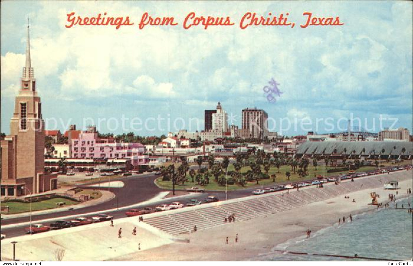 Corpus Christi Skyline South Beach