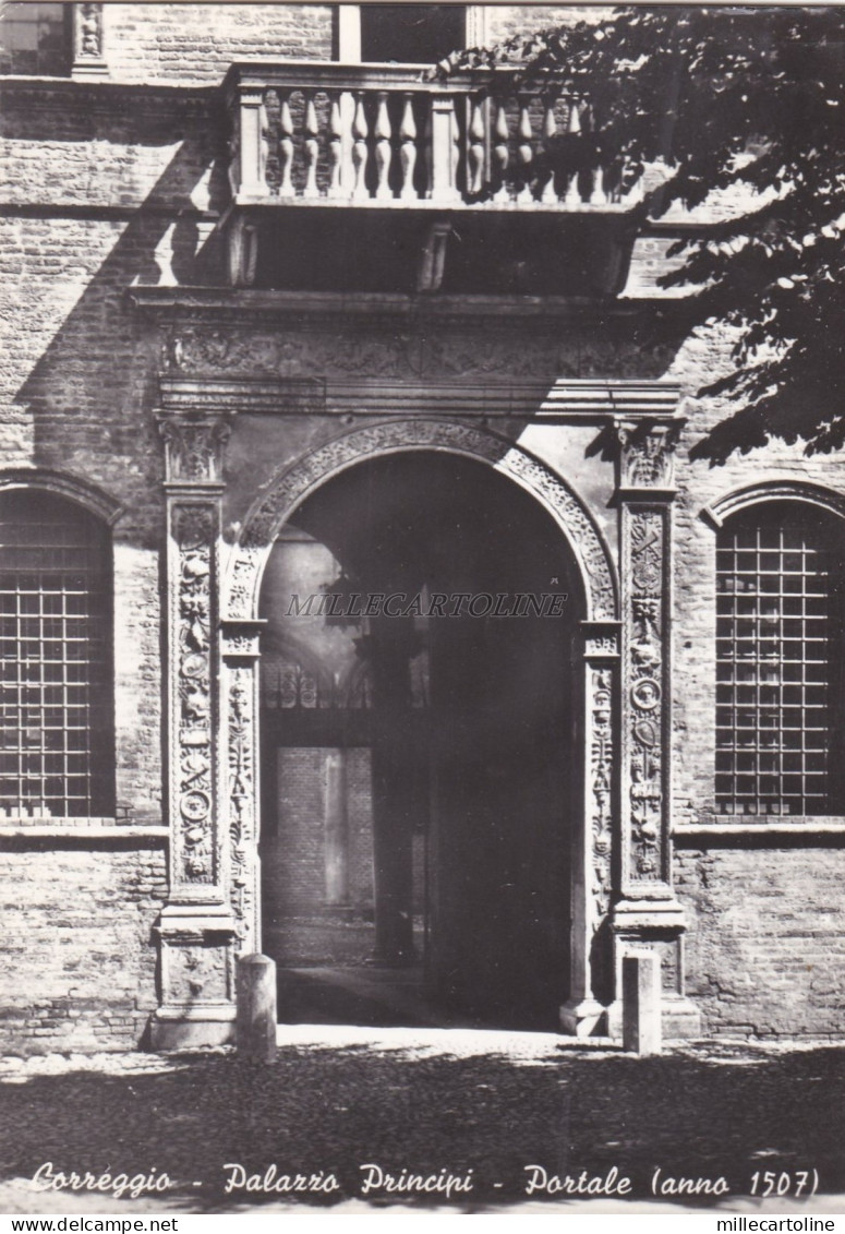 CORREGGIO (R.E.) - Palazzo dei Principi - Portale