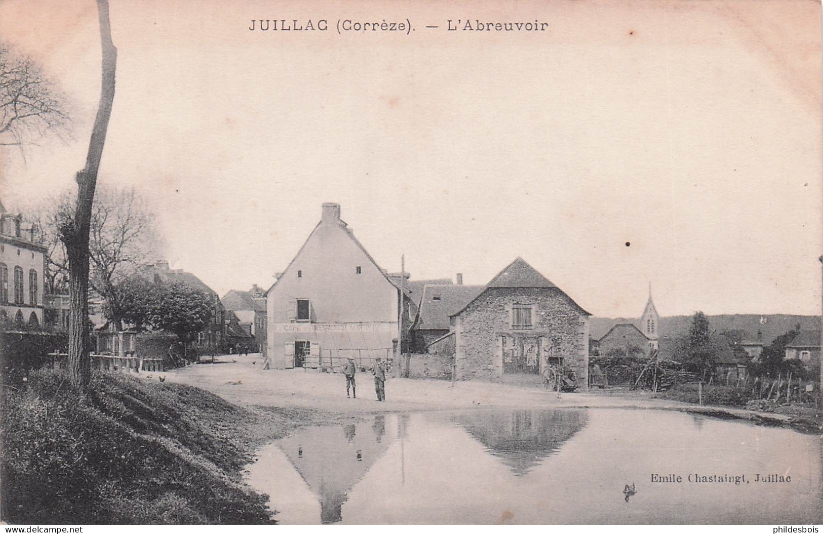 CORREZE  JUILLAC  l'abreuvoir