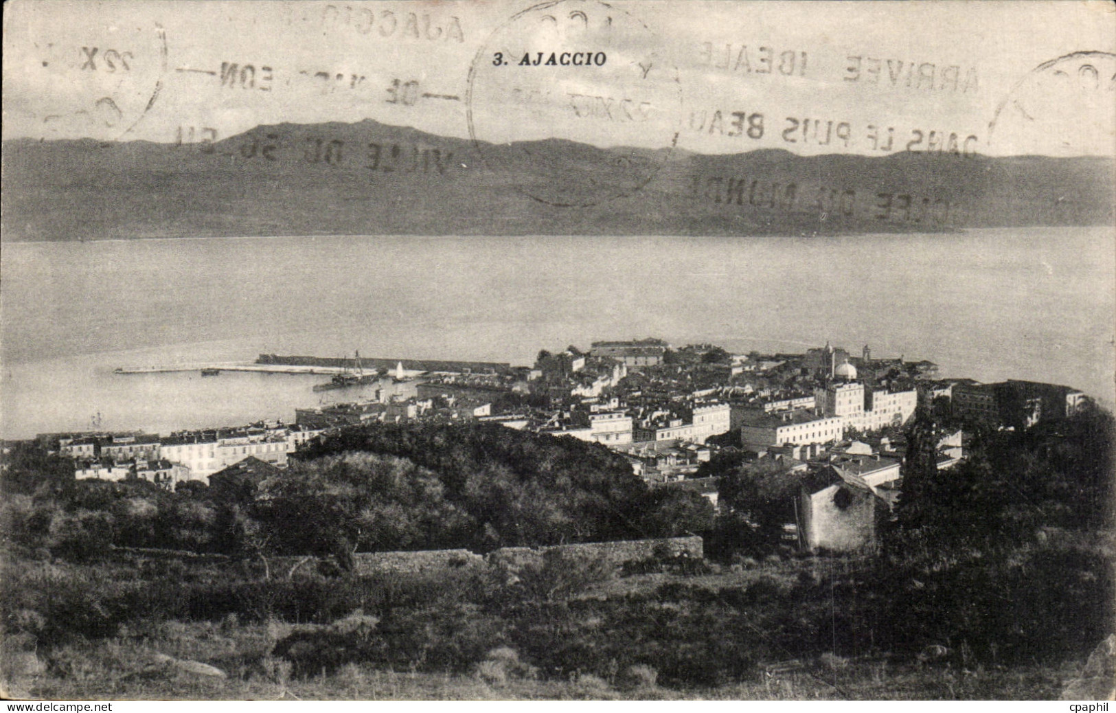 Corse - Corsica - Ajaccio - Vue Generale - CPA