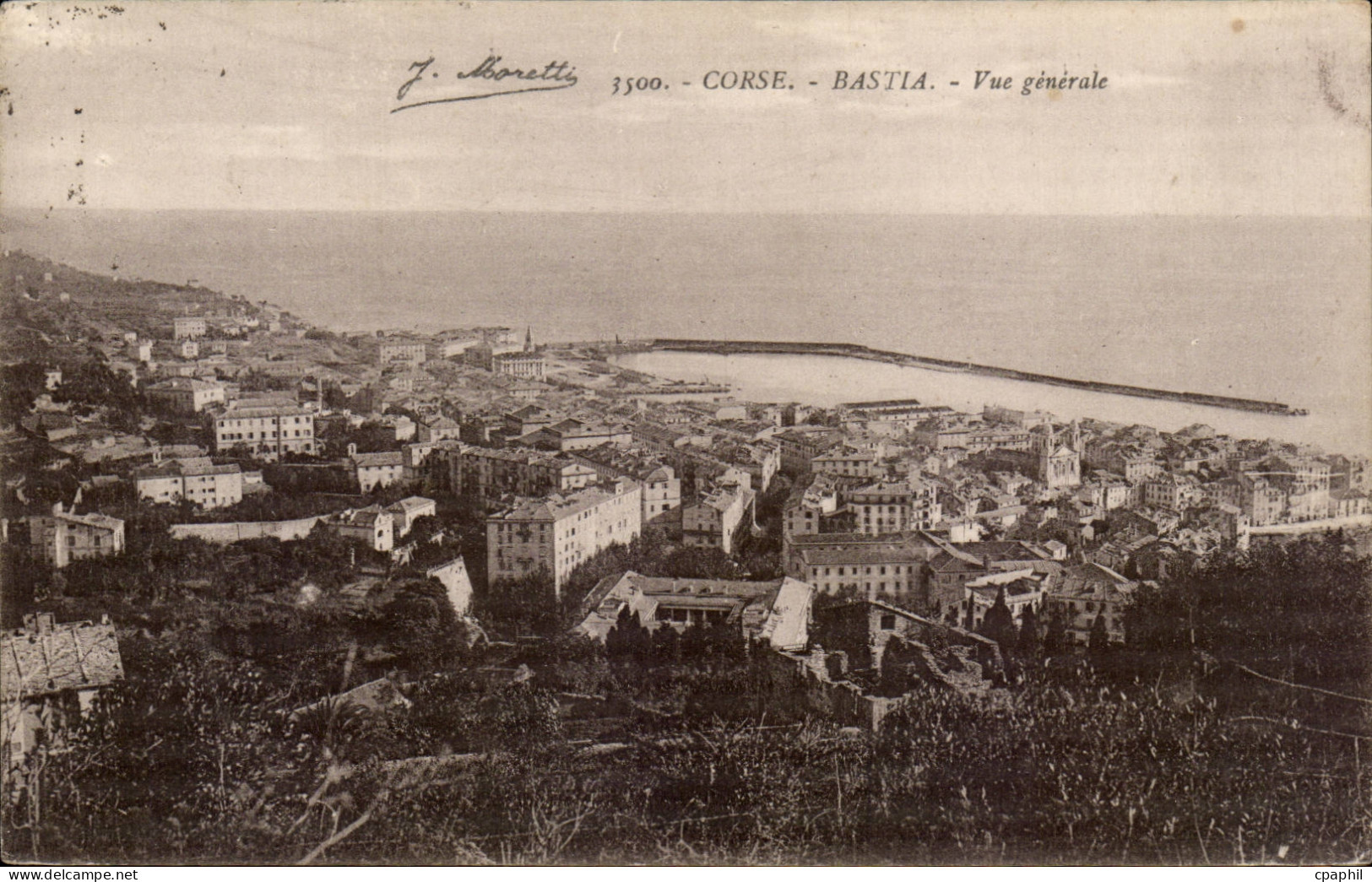Corse - Haute Corse - Corsica - Bastia - Vue Generale - CPA