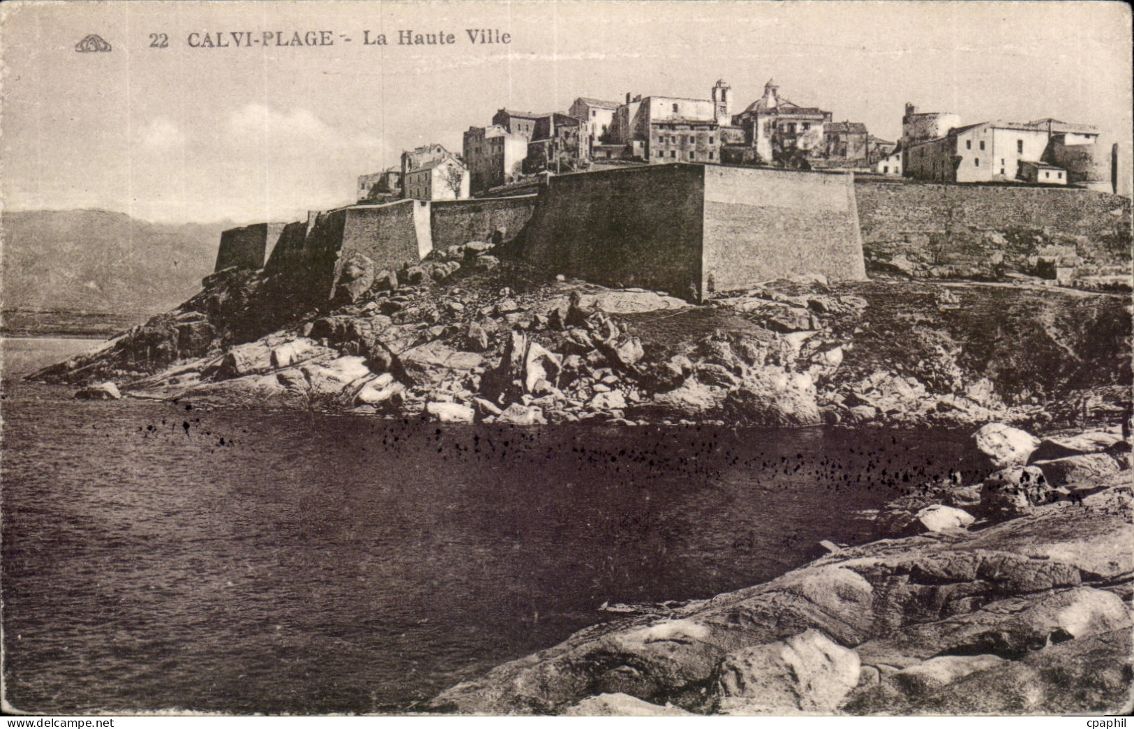 Corse - Haute Corse - Corsica - Calvi - La Haute Ville - CPA