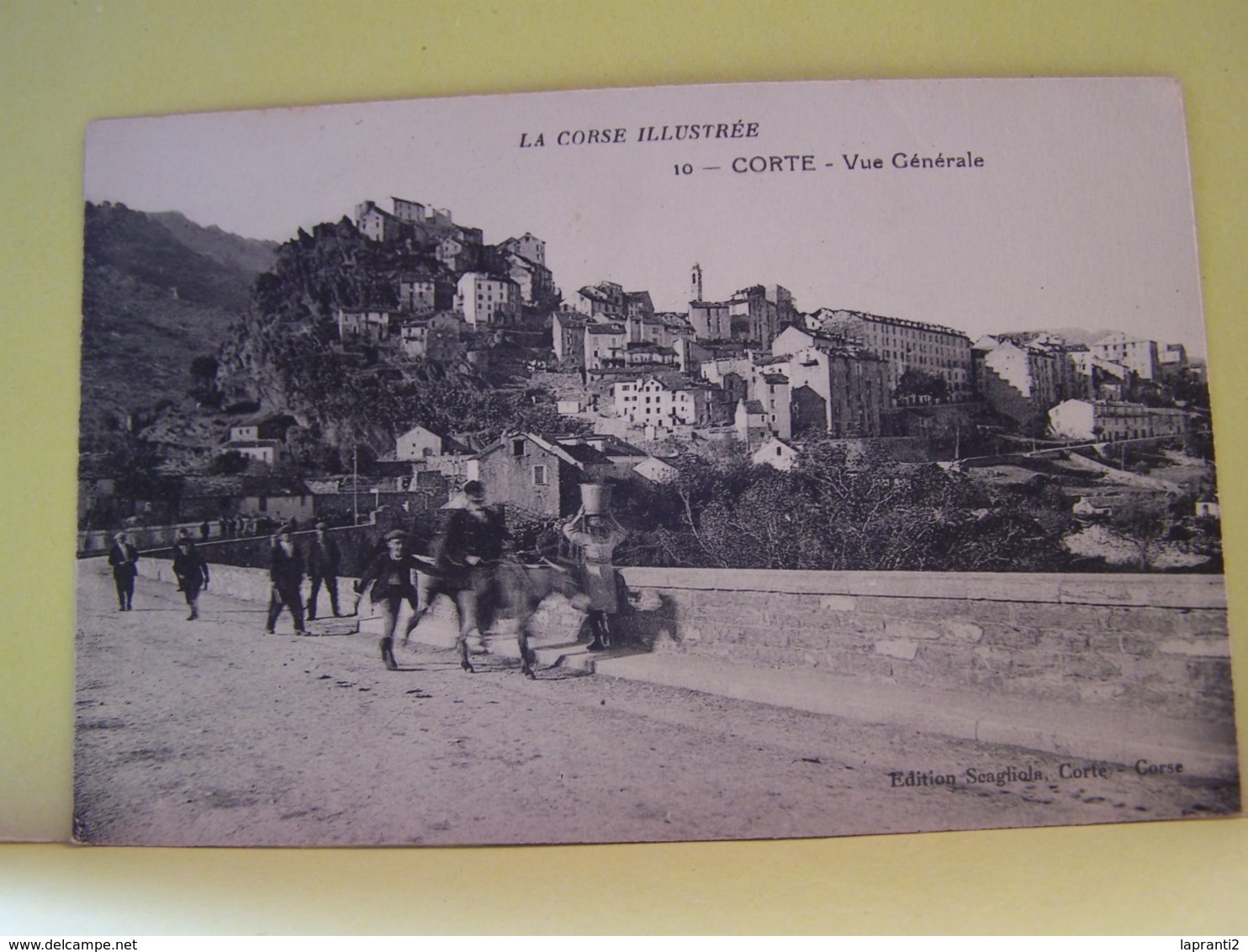CORTE (HAUTE CORSE) VUE GENERALE