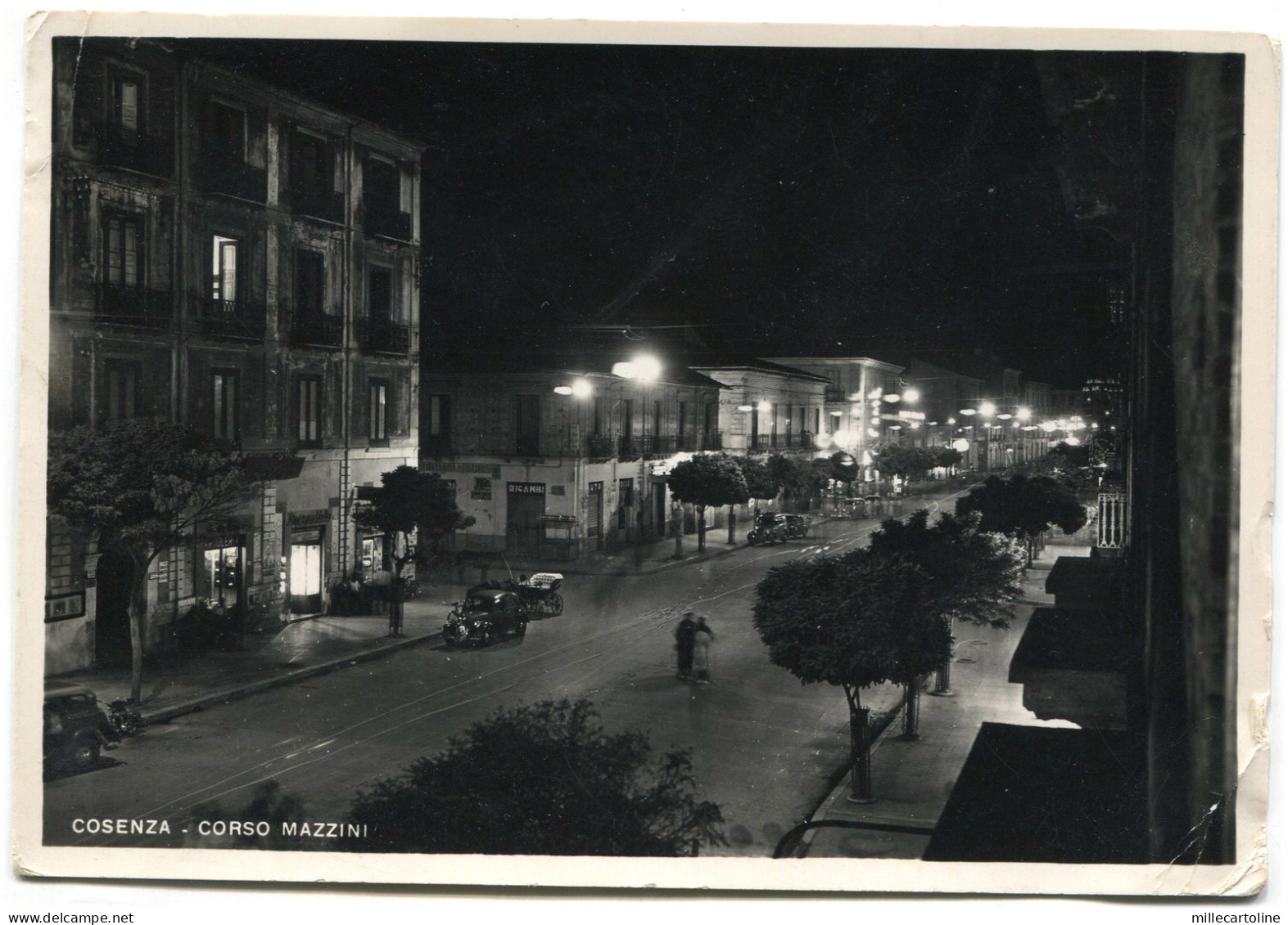 COSENZA, CORSO MAZZINI, 1954