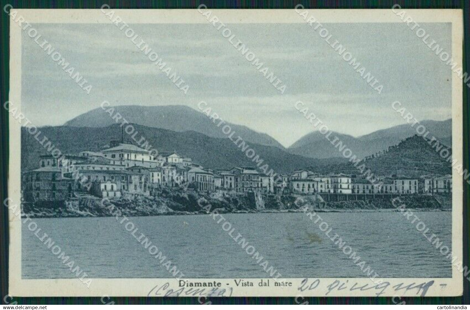 Cosenza Diamante cartolina KV3698