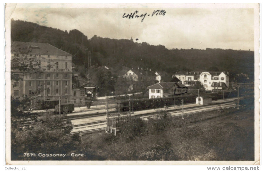 COSSONAY .... GARE ...