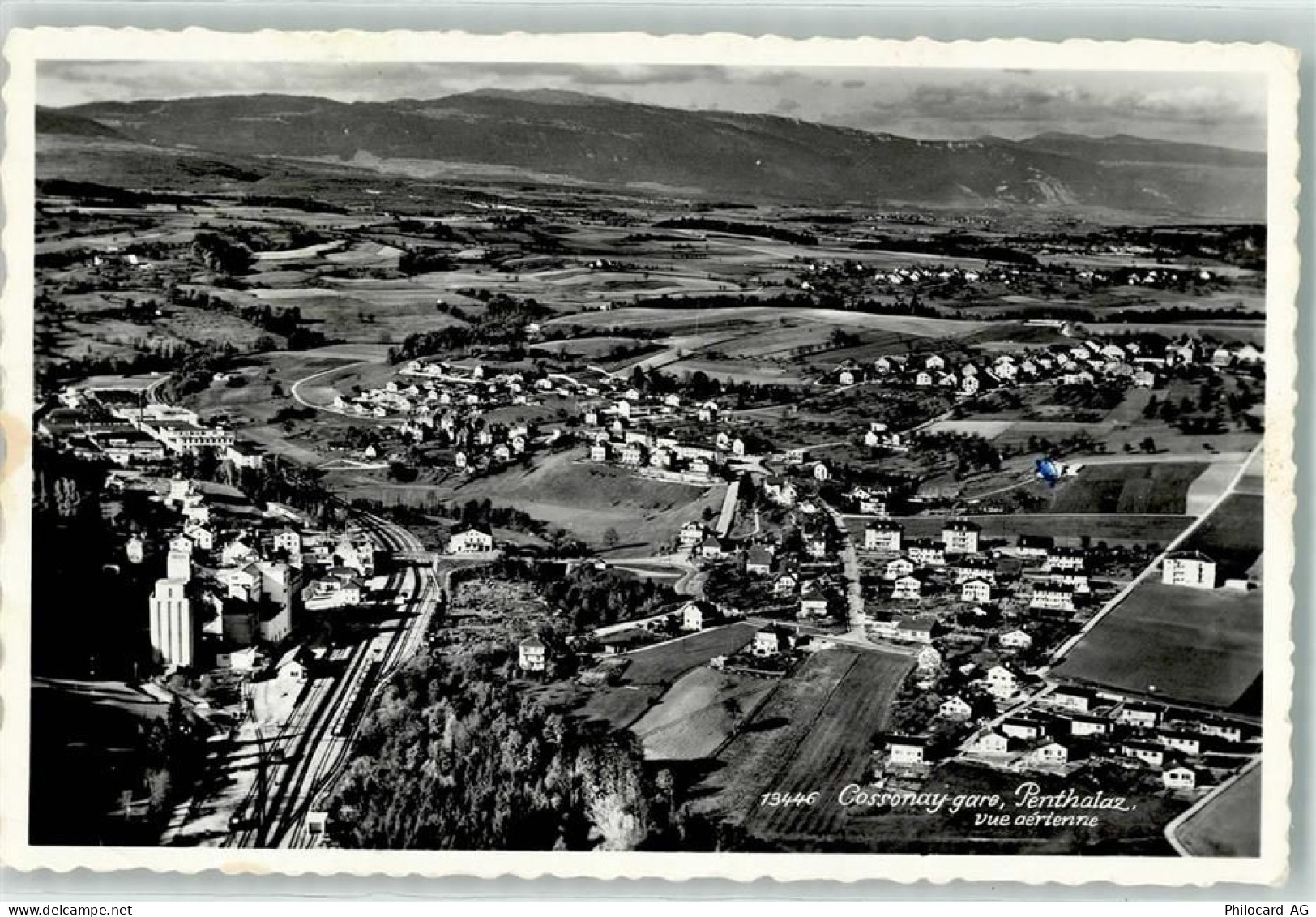 Cossonay-Gare - Fliegeraufnahme - 10610532