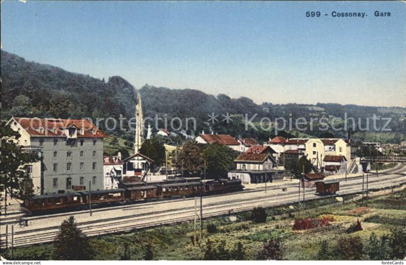 Cossonay-Ville Eisenbahn