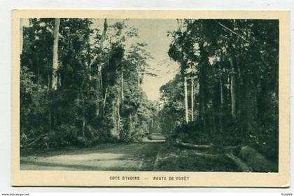 AK 202370 IVORY COAST - Route de Foret