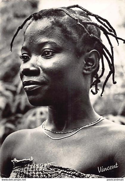 Côte d'Ivoire - Coiffure en Côte d'Ivoire - FORMAT DE LA CARTE POSTALE 15 cm. X 10 cm. - Ed. Vincent 14